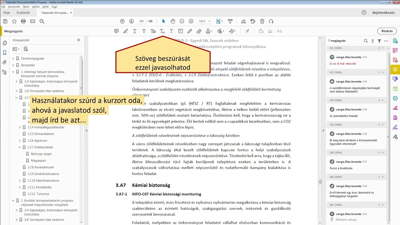 PDF dokumentum hatékony véleményezése