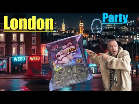 WEED PARTY in LONDON CITY 😁🇬🇧 