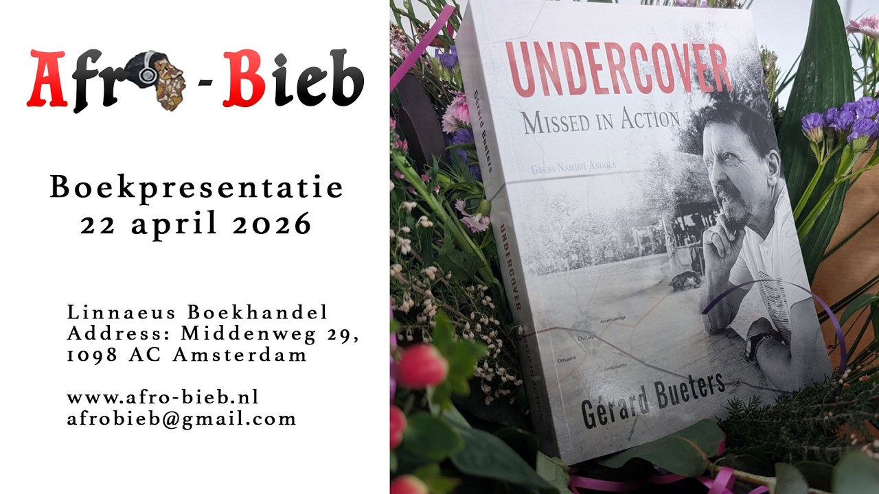 Book presentation UNDERCOVER - missed in action by Gerard Bueters