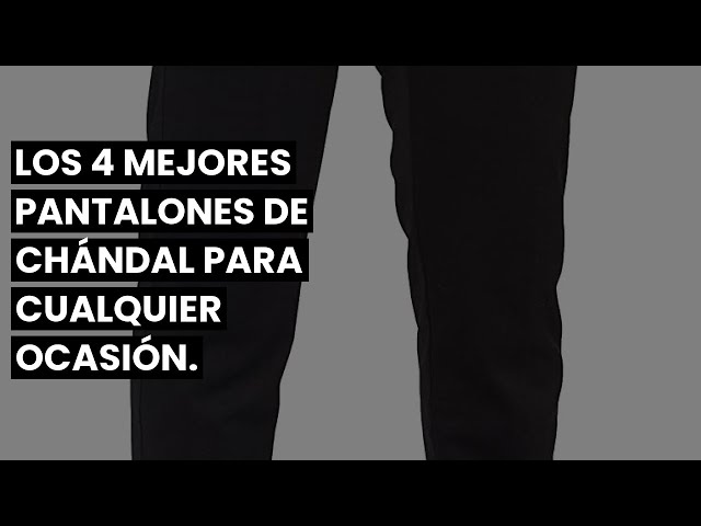 Vídeo relacionado con ROSS CAMP Pantalones de chándal para hombre, pantalones largos de algodón, pantalones de ocio, pantalones de entrenamiento, pantalones de chándal para correr, anchos y modernos, gris, L