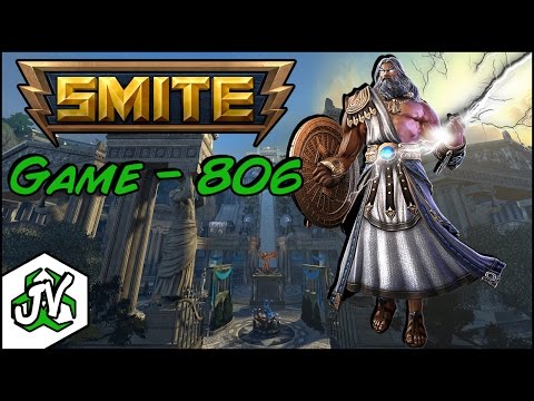 Smite Gameplay - Game 806 - Zeus Mid