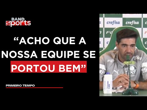 ABEL FERREIRA AVALIA EMPATE CONTRA FLAMENGO EM TERCEIRA RODADA DO BRASILEIRÃO | PRIMEIRO TEMPO