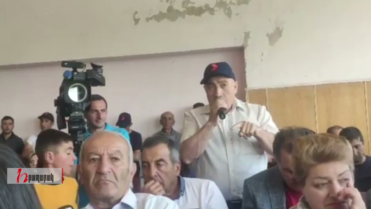 Ձեր իշխանության օրոք ջավախքցին ծաղկում էր. Աշոցքի բնակիչը` Քոչարյանին