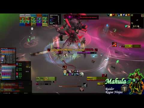Rogue Ninjas vs. Xavius Mythic - Hunter PoV
