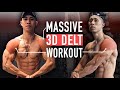 The BEST Shoulder Workout for GROWTH (CAPPED 3D DELTS) Crazy Pump!