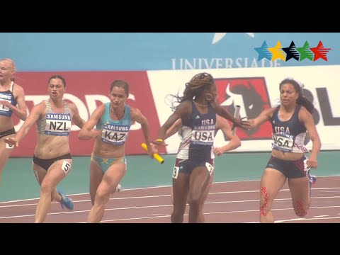 ATHLETICS Women's 4x100m  Relay Final - 28th Summer Universiade 2015 Gwangju (KOR)