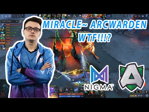 Miracle~ Arc Warden - Players Perspective - Nigma vs Alliance Game 1