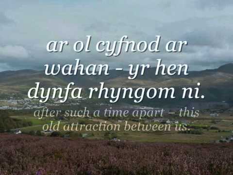 Croeso Mawr yn D'Ôl - Steve Eaves (geiriau / lyrics)