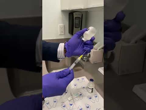 How to draw up an injection