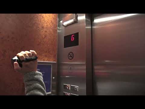 VERY RARE Otis SERIES 3 Elevonic 411M Traction Elevators at 330 Bay Street in Toronto, ON