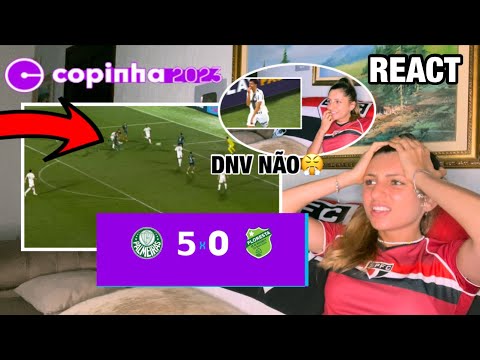 OUTRA GOLEADA DO ATUAL CAMPEÃO DA COPINHA- PALMEIRAS 5 x 0 FLORESTA