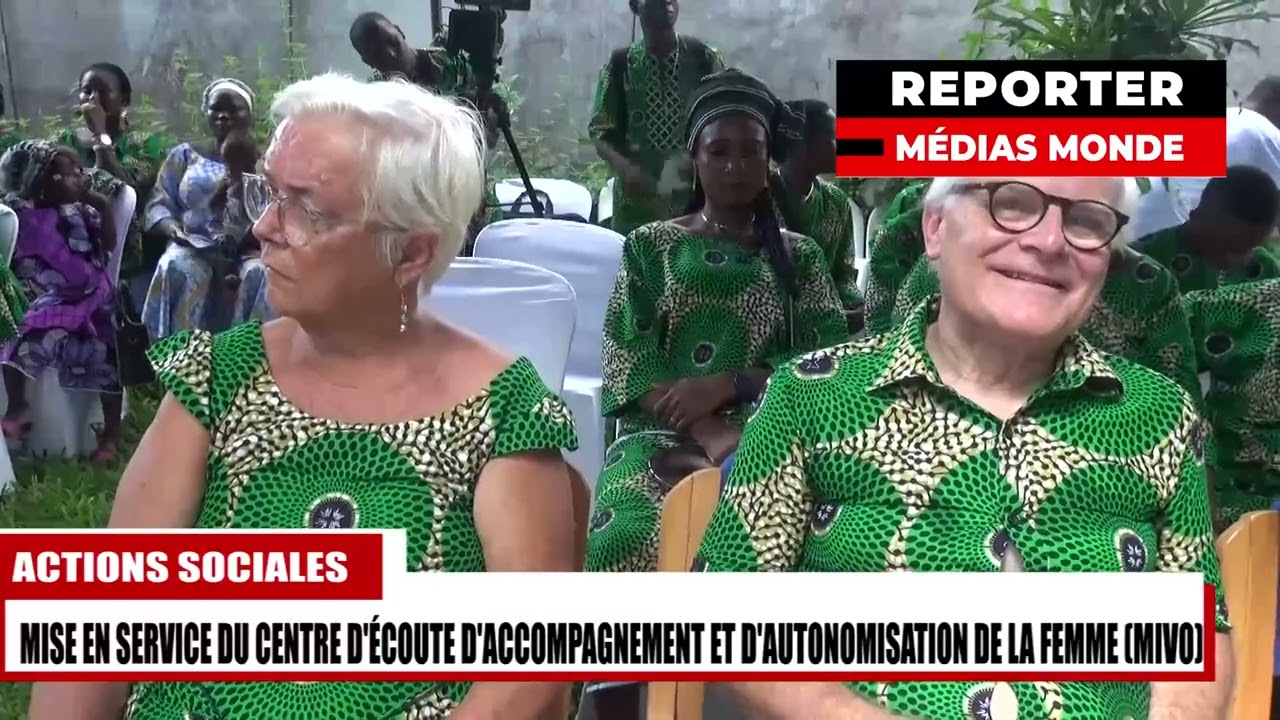 Inauguration de la Maison MIVO, Le centre d'écoute et d'accompagnement de la femme