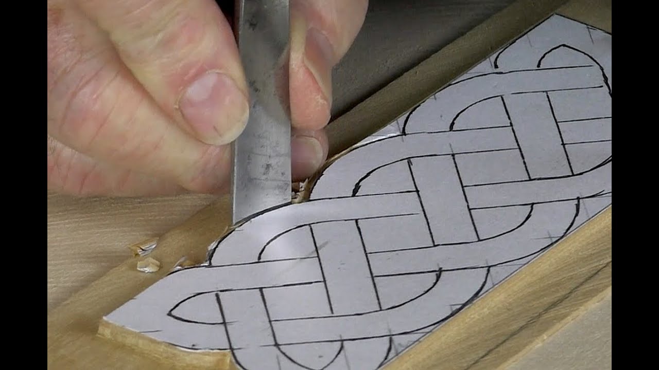 How to Carve Celtic Knots - 2 Outer Edges