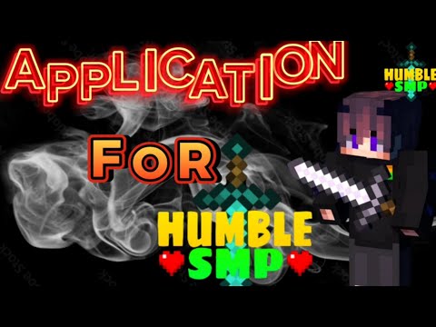 Insane Humble SMP Application OPEN! 😱 #Minecraft