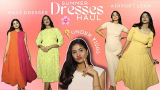 Summer Dress Haul: From Beach to Brunch Looks!" * dress haul #amazon #dress