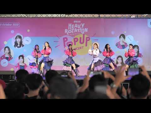 201010 BNK48 - Wink wa 3 kai @ Heavy Ratation Pop-Up Mini Concert [Overall Fancam 4K60p]