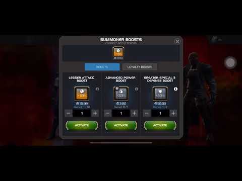 6* rank 2 domino vs 5* 5/65 Nick Fury Alliance war final boss 1 shot.