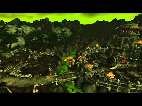 Flying around Tanaan Jungle (WoW 6.2, PTR)