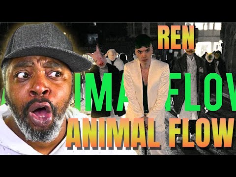 SO RAW AND UNCUT!! First Time Reaction to Ren - Animal Flow (Official Music Video)