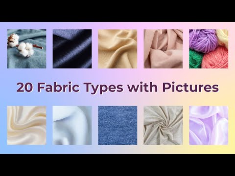 Every Clothing Fabric Explained - 20 Different Types of Fabric Names with Pictures