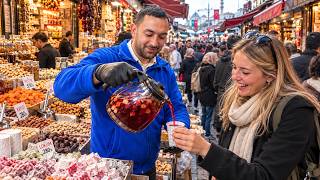 ISTANBUL TURKEY 2026 4K MARKET TOUR | Eminönü's Crowded Market, Turkish Sweets, 