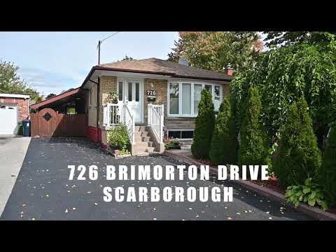 726 Brimorton Dr, Scarborough, ON