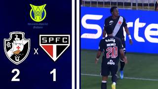 BRASILEIRO SÉRIE A 2026 - 12ª RODADA - VASCO 2X1 SÃO PAULO