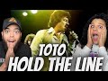 WE ARE SHOOK!| FIRST TIME HEARING Toto - Hold The Line REACTION