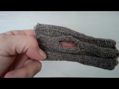 How to Make the Thumb Hole on Muffatee Kit