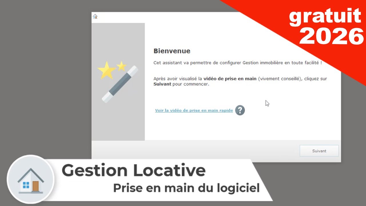 Gestion Locative v2023 : Getting started with the software