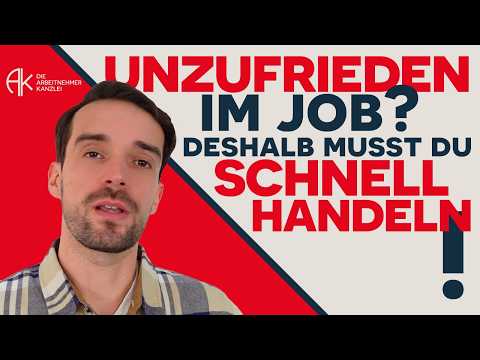 Unzufrieden im Job? Das musst du wissen! #arbeitsrechtfürdich #arbeitnehmerrecht #mentalhealth