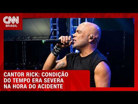 Ventos chegaram a quase 100 km/h na hora do acidente envolvendo cantor Rick | HORA H