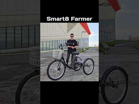 фото трёхколёсный электровелосипед smart8 farmer 0