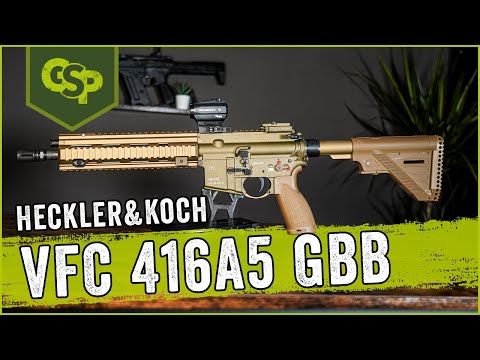 Heckler und Koch 416A5 GBBR- der Platzhirsch? Wie performed die VFC? | GSP Gun Check