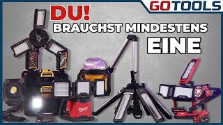 Licht an! Mit bis zu 40.000 Lumen die Baustelle rocken!
