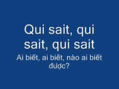 QUI SAIT  QUI SAIT  QUI SAIT