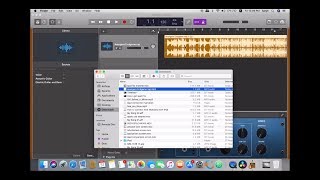 Import external audio files in GarageBand for mac and iOS