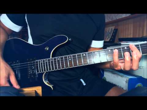 Megadeth - Ashes in your mouth - Guitar Lesson Part 3 - Bridge, Chorus , pre-solo riff