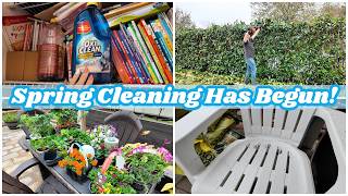 Spring Clean With Me: Spring Outdoor Refresh, Gardening, + Spring Cleaning Tips🌷
