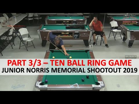 P 3 / 3 - Ten Ball Ring Game - 2019 Junior Norris Memorial Shootout