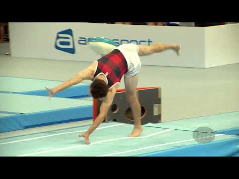 SUNDQUIST Callum (CAN) - 2018 Trampoline Worlds, St. Petersburg (RUS) - Qualification Tumbling R1