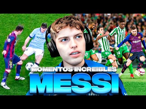 DAVOO XENEIZE REACCIONA A MOMENTOS INCREIBLES DE MESSI (2004-2024) - IMPRESIONANTE!