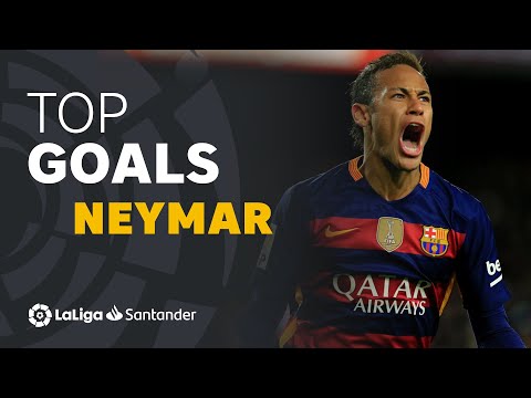 TOP 25 GOALS Neymar en LaLiga Santander
