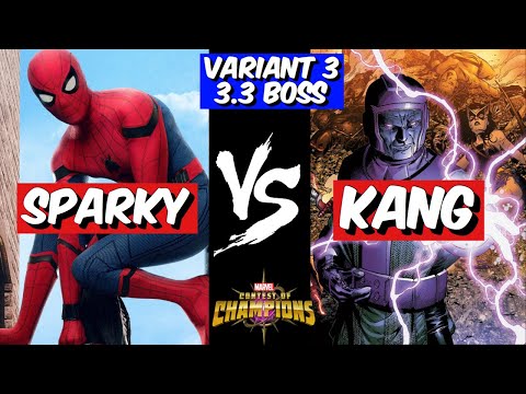 Variant 3.3.3 Kang Boss 1 shot | Marvel Contest of Champions (MCOC)