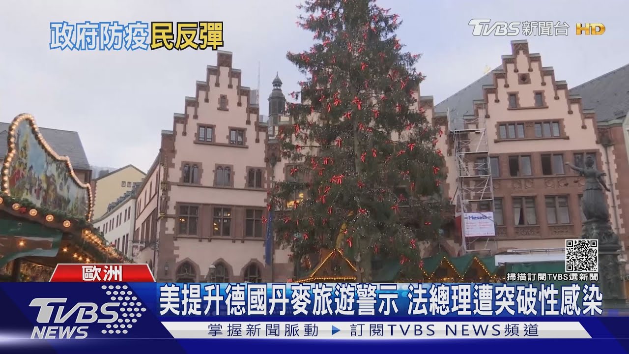 美提升德國丹麥旅遊警示　法總理遭突破性感染