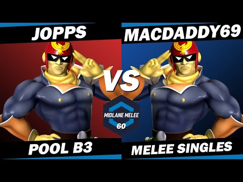 Jopps vs macdaddy69 - Pool B3 | Midlane Melee 60