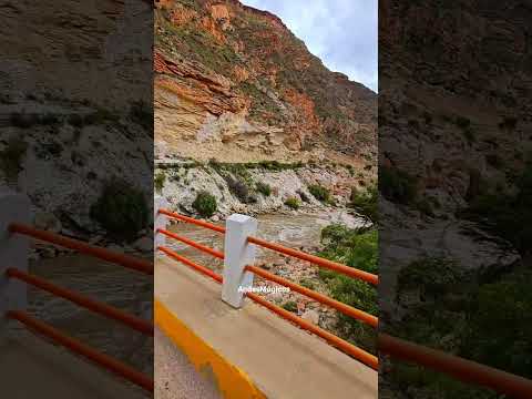 El Marañón y el puente Copuma, Huacaybamba Huánuco