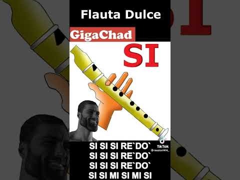 Gigachad flauta dulce