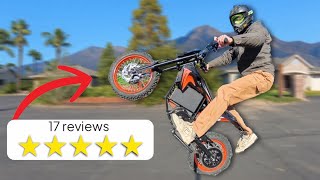 This 1300$ Aipas dirt bike competes with surrons! Aipas  AMP-1