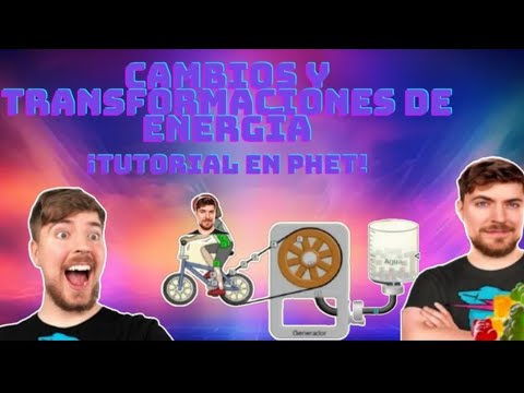 Formas y cambios de energía- Súper facil!! tutorial PheT